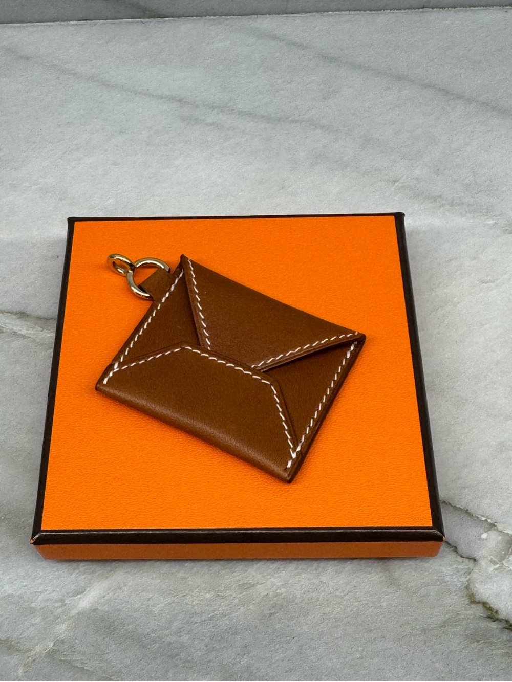 Hermès Curiosité Envelope Charm Pendant
